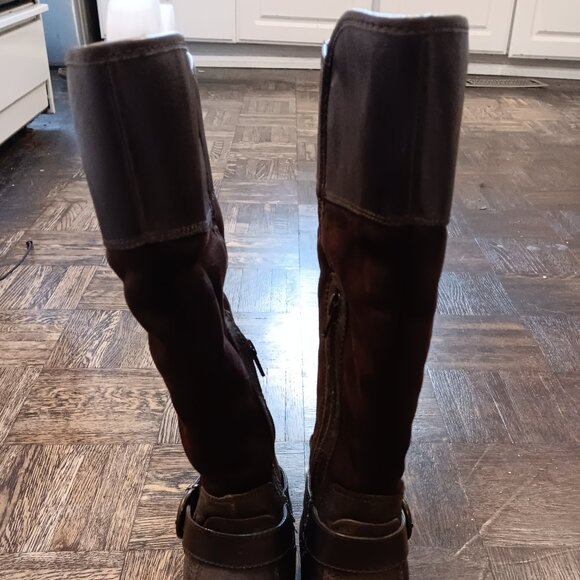 Ronsports Elaine leather knee-high boots, 7M, plush lining - never worn - Picture 9 of 9